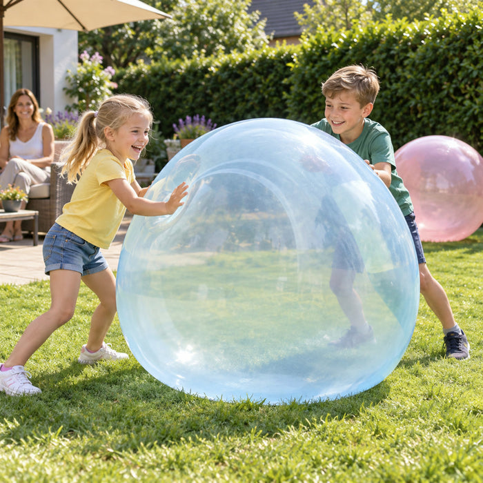 Riesen-Jelly-Ballonball im 3er-Set für Garten, Strand und Party – große Bälle für Bewegungsspiele, Kinder und Familie