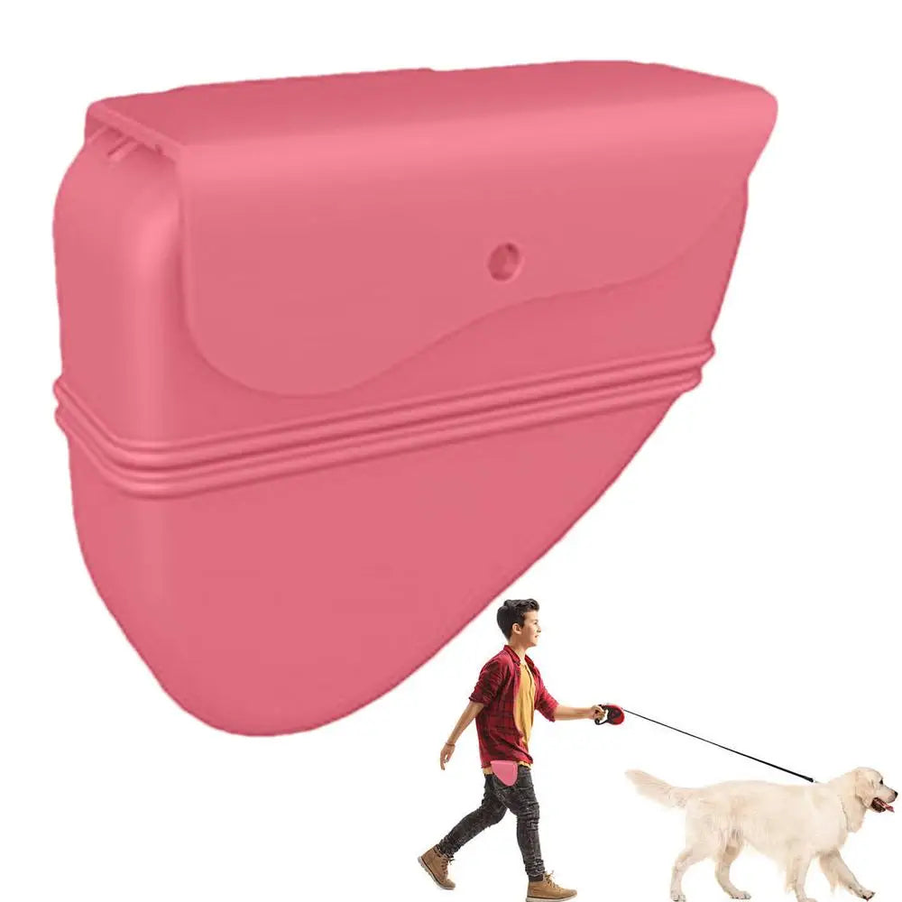 Leckerlibeutel aus Silikon mit Gürtelclip für Hundetraining und Spaziergang – ca. 12 × 5 × 11 cm, wasserdicht, leicht zu reinigen, 3 Farben